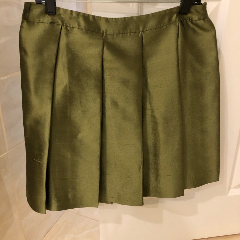 Miu Miu silk skirt